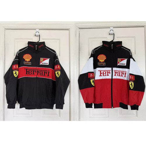 Ebroidered ferrari cotton - ferrari,