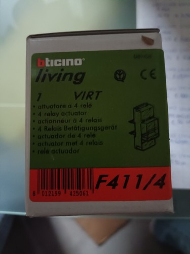 Bticino living f411 - living, f411/4