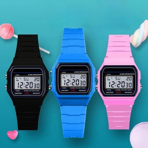 F91w classic digital watch - f91w,
