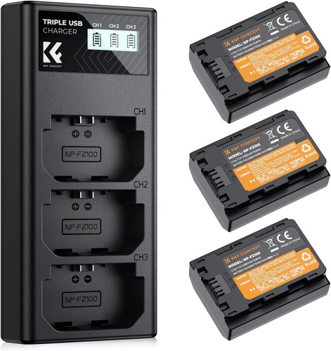 Concept fz100 battery - k&f,