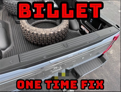 Billet tailgate step molding - tailgate,