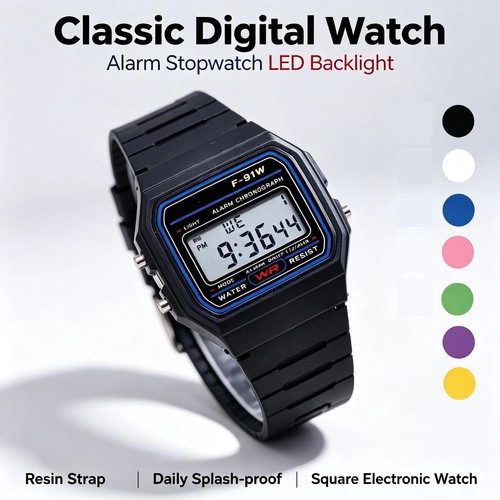 Casio f91w wrist watch - casio,
