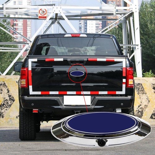 Tailgate emblem oval back - back, up