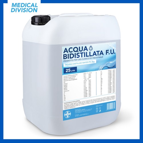Acqua bidistillata per - acqua,